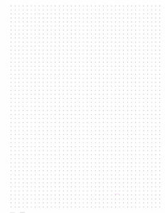 Dot grid paper in 8.5x11 big happy planner size.