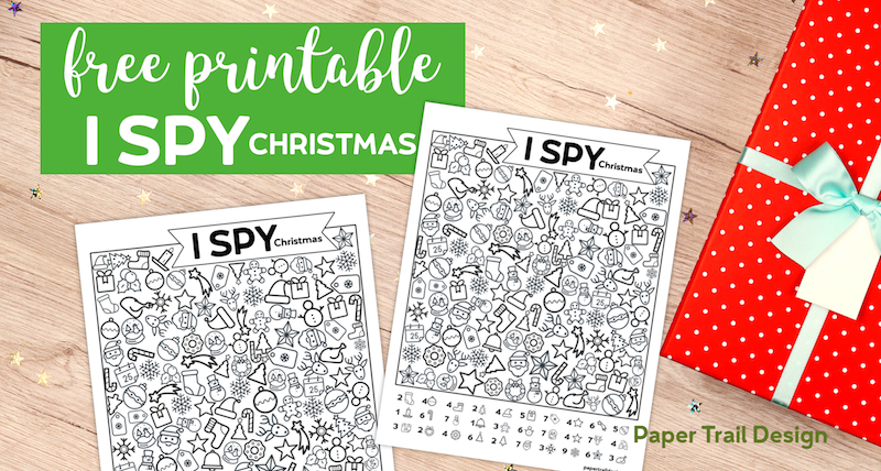 Free Printable I Spy Super Mario Activity - Paper Trail Design