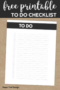 To do checklist printable with text overlay- free printable to do checklist