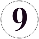 Circle banner number 