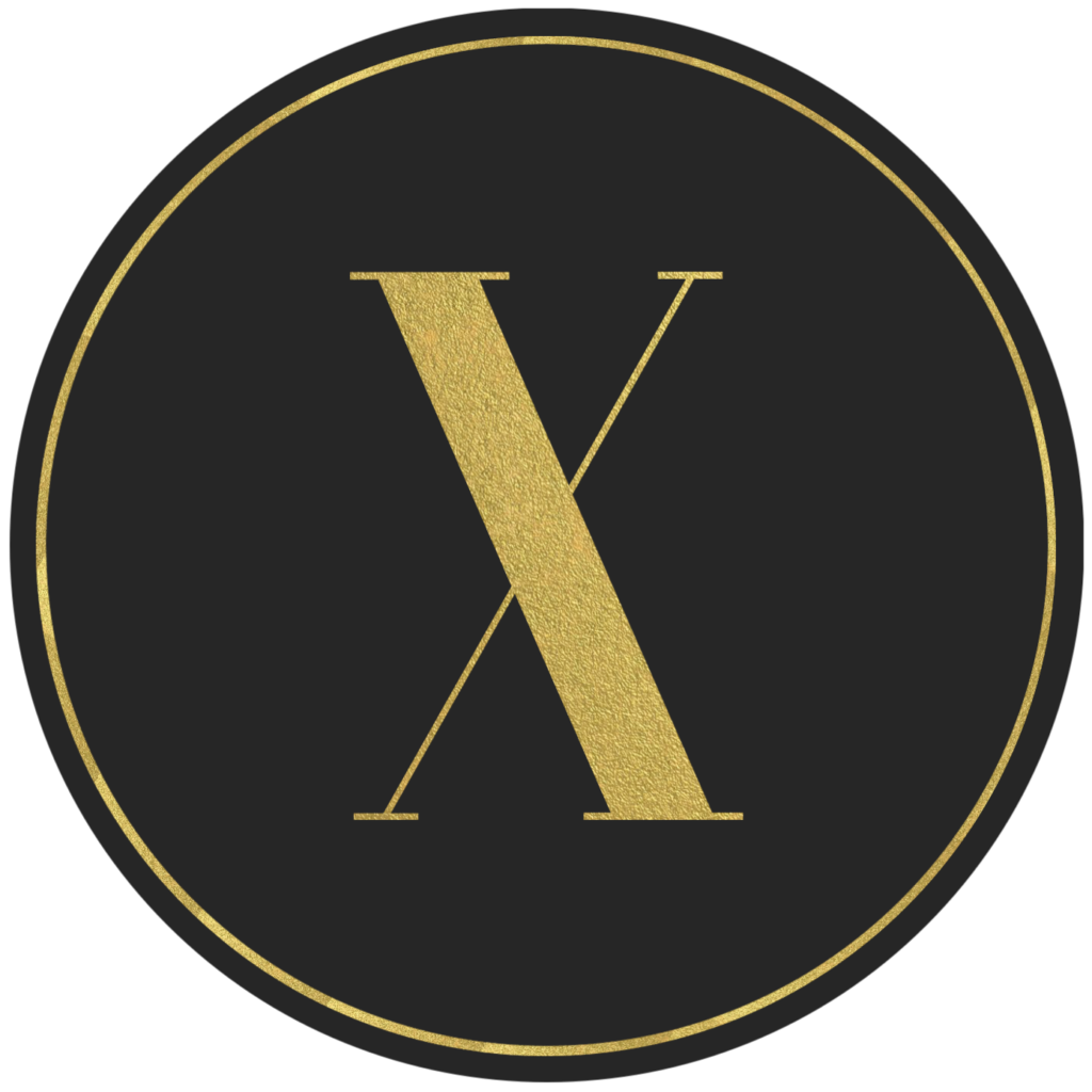 Free Printable Black & Gold Party Banner - Paper Trail Design
