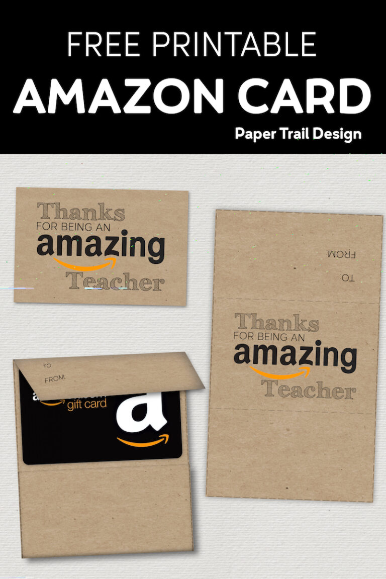Free Printable Amazon Teacher Gift - Amazon Folding Card Long 3 768x1152