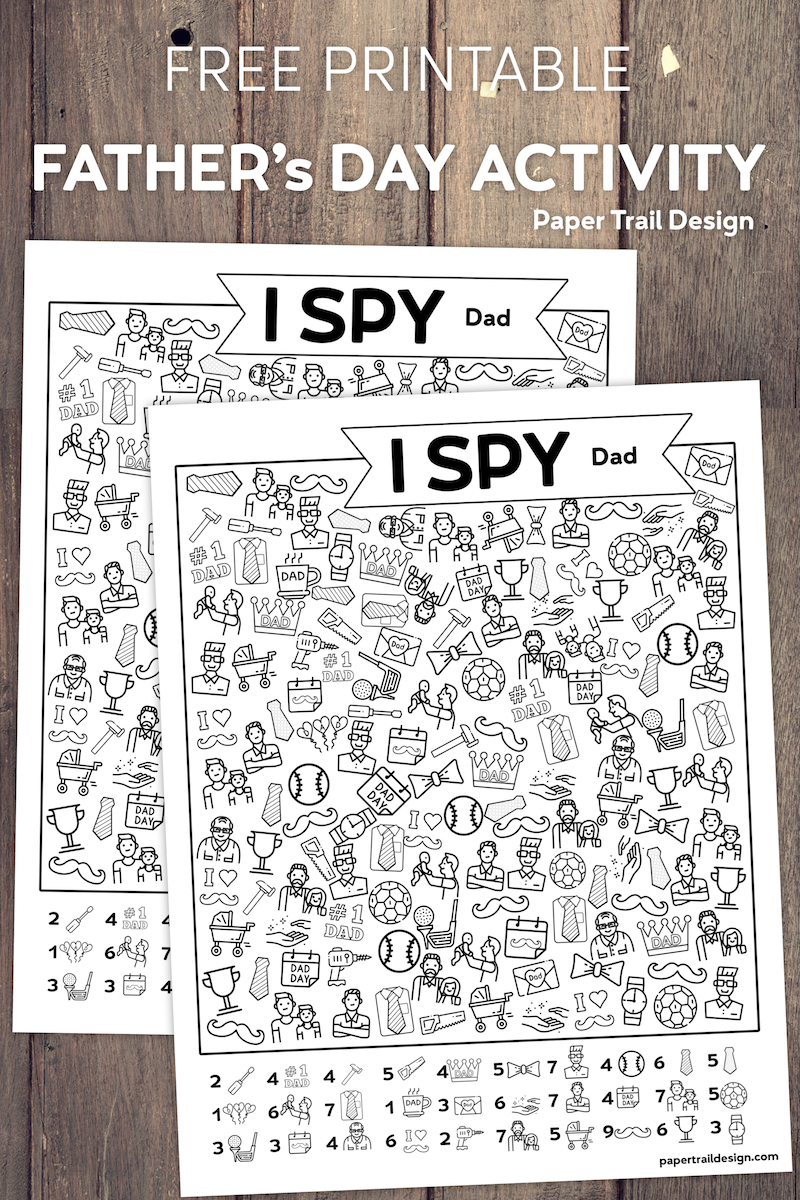 Free Printable I Spy Super Mario Activity - Paper Trail Design