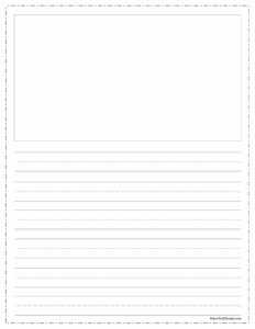 Printable Writing Paper, Ruled Paper, Bordered Blank Paper