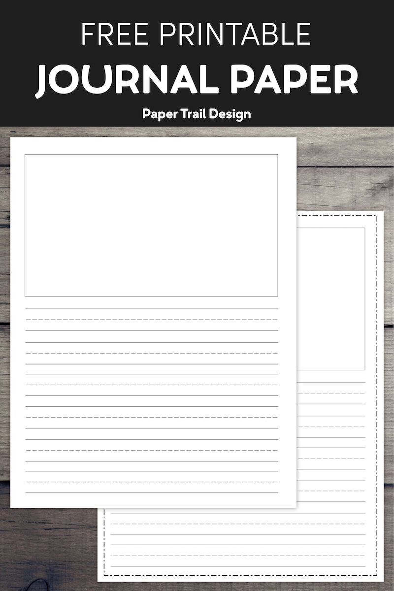 Lined Journal Writing Paper by Clip Art by Carrie Teaching First