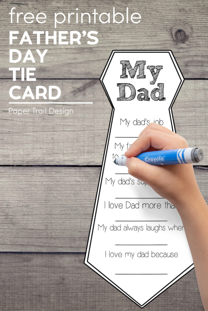 fathers day free printable cards paper trail design