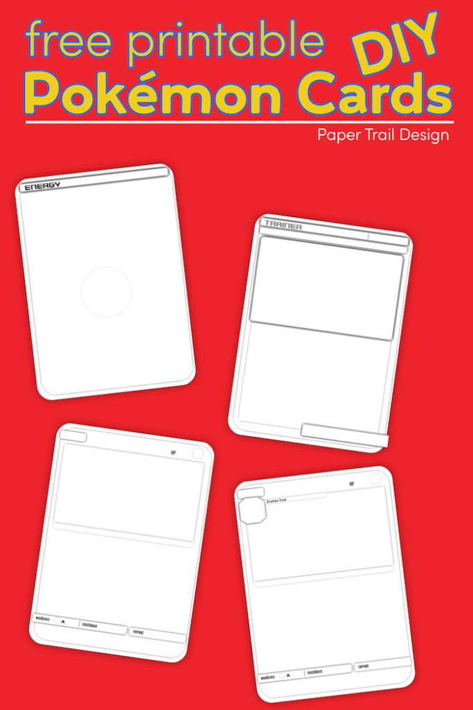 Pokemon Card Template Printable Printable Templates
