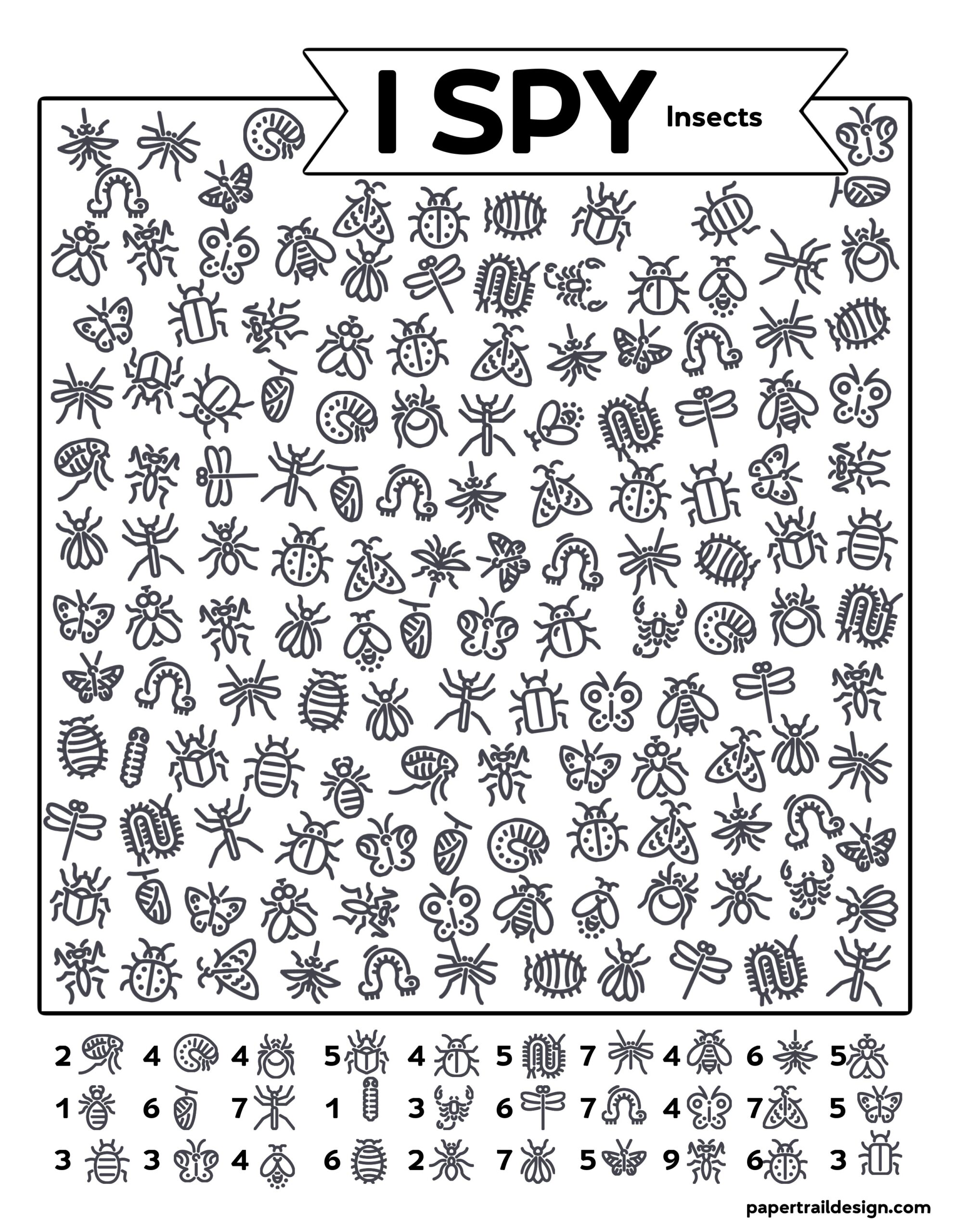 Ispy Printable