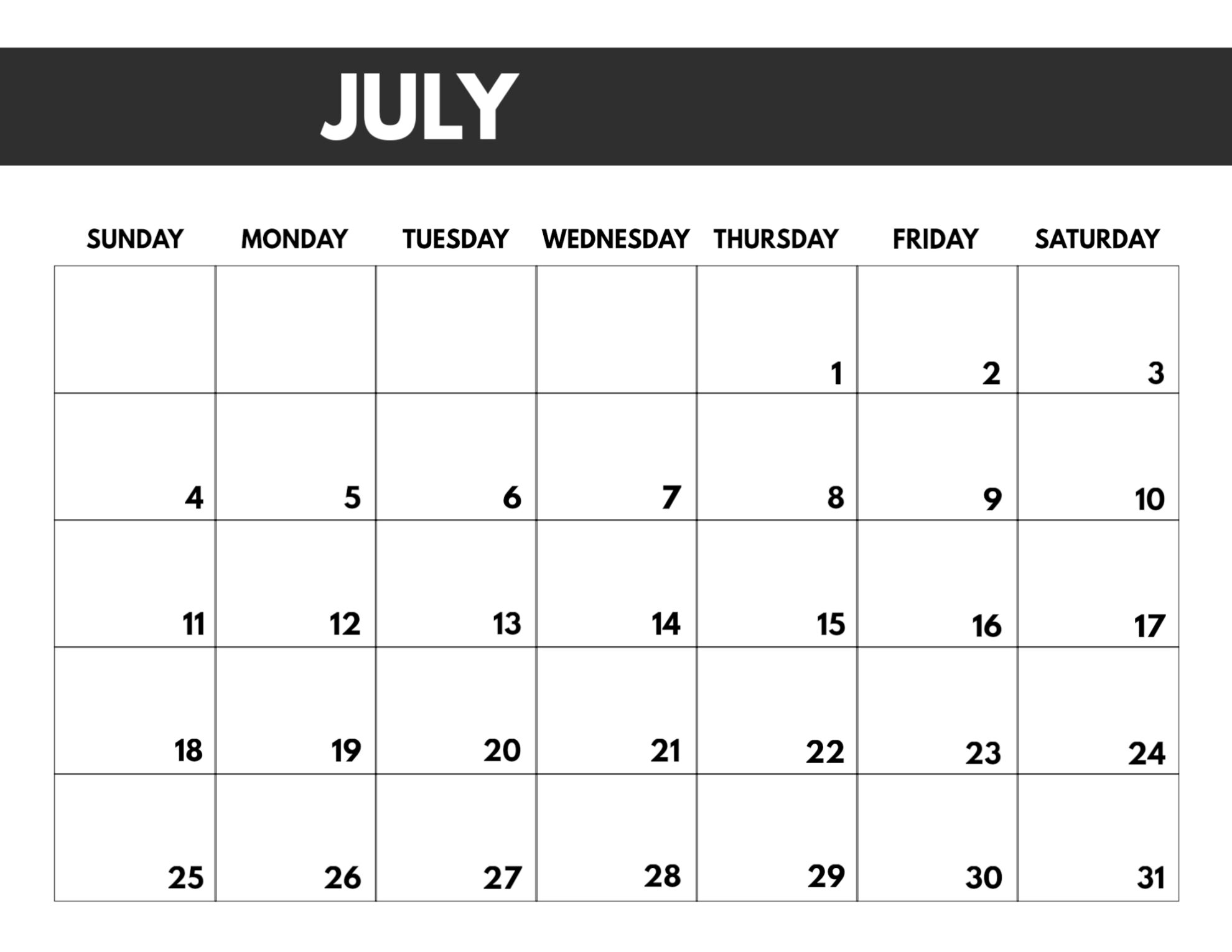 2021 Free Monthly Calendar Templates Paper Trail Design