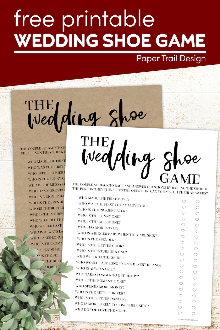 61 Cute & Funny Shoe Game Questions to Ask the Couple | WeddingBazaar