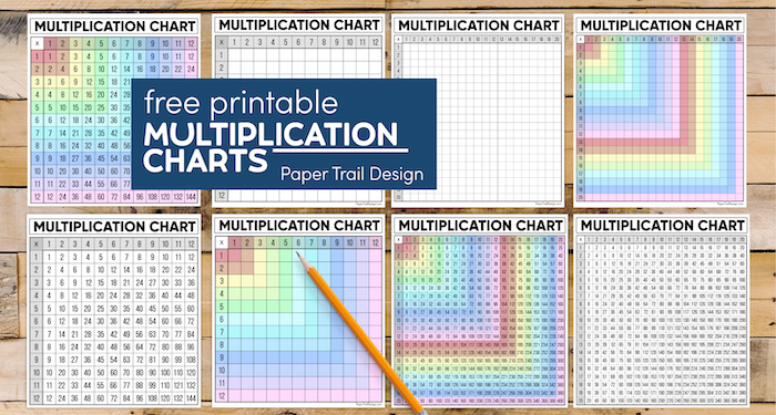 Free Multiplication Chart Printable