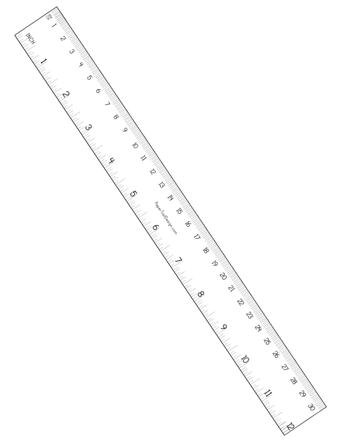 Free Printable Inch And Centimeter Ruler