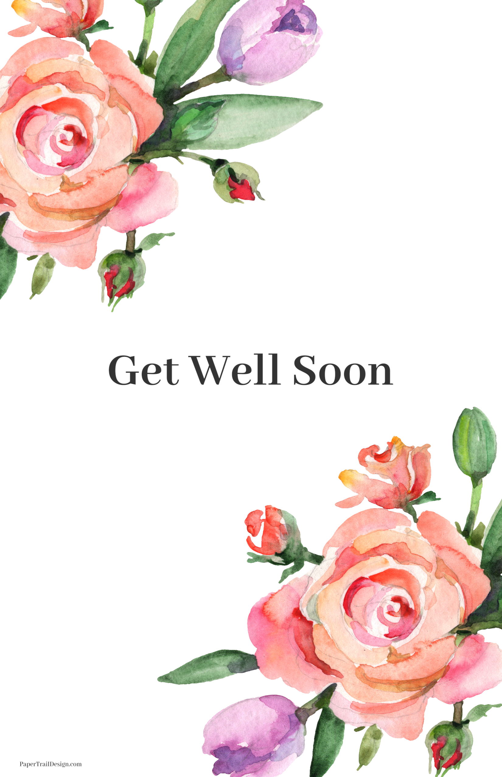 get well cards to print