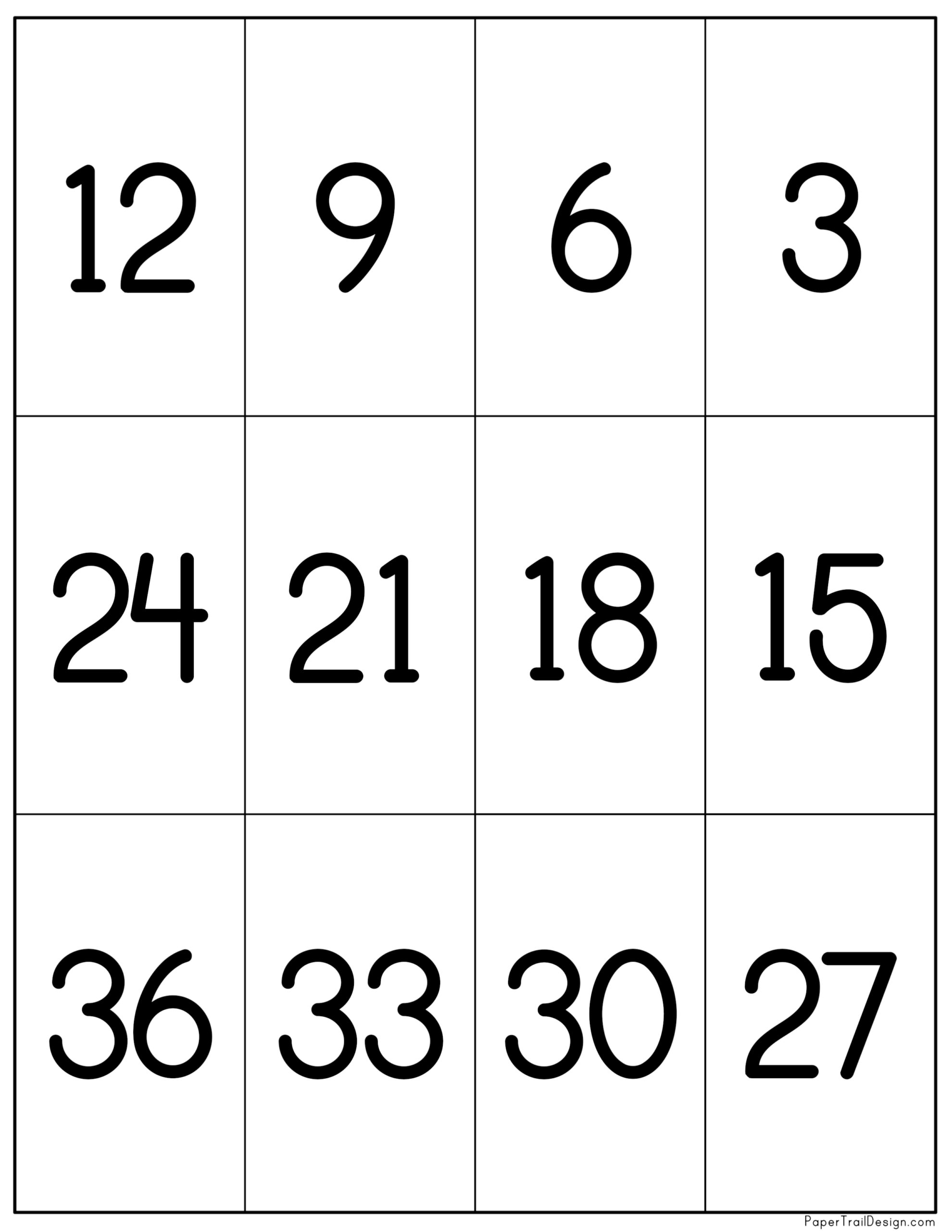 6 Times Tables Flash Cards Printable Infoupdate 6 Times Tables Flash Cards Printable Infoupdate