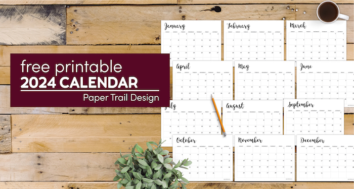 Free printable monthly calendar for 2024 with text overlay- free printable 2024 calendar