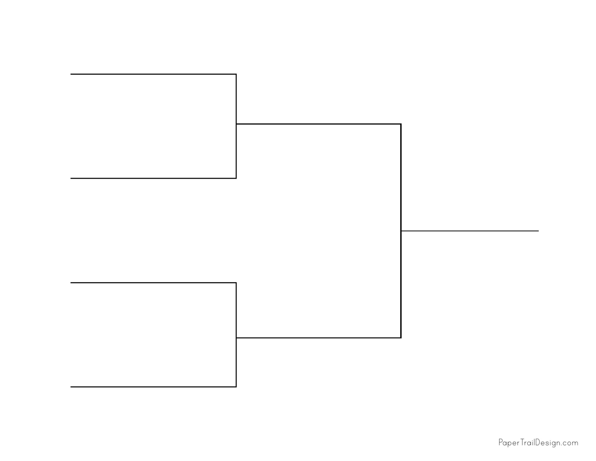 Free Printable Tournament Bracket Templates Fillable PDFs, 52 OFF