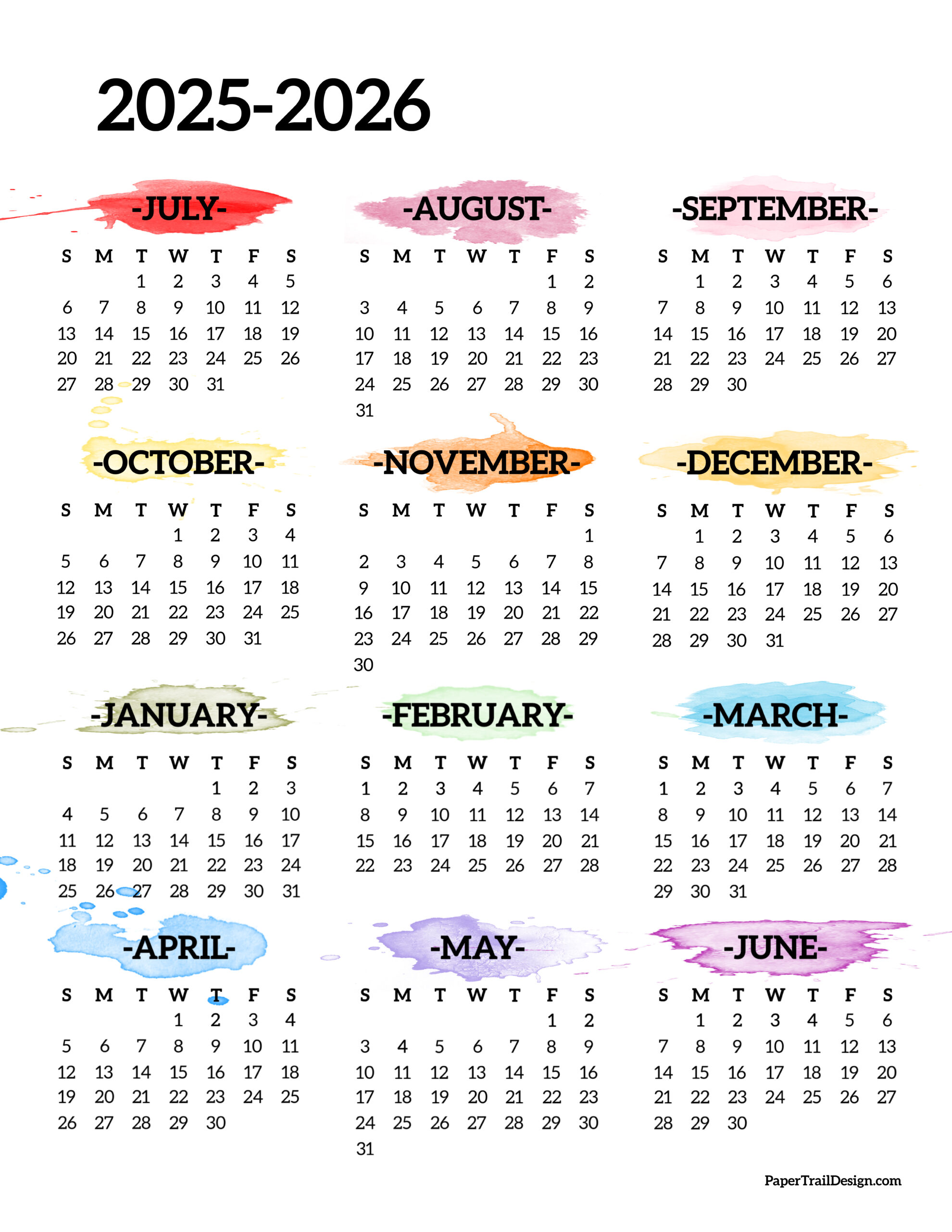 Free Printable School Calendar 2024 2025 Tova Atlanta