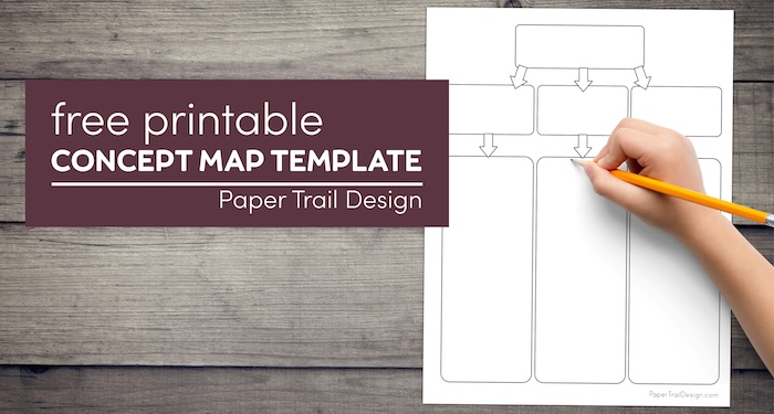 Concept Map Template Paper Trail - Concept Map Template Short 1