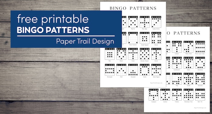 Free Bingo Patterns