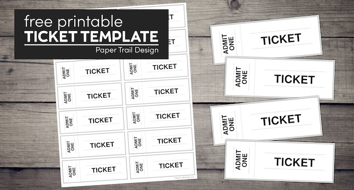 Free Ticket Template